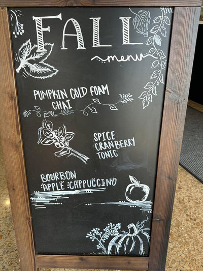 Fall Flavors at Paper st. Coffee PRVN Nashville